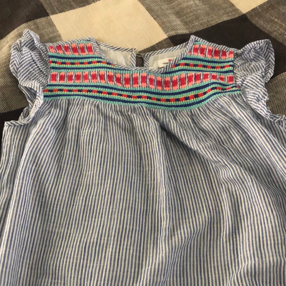Vineyard vines striped cotton dress